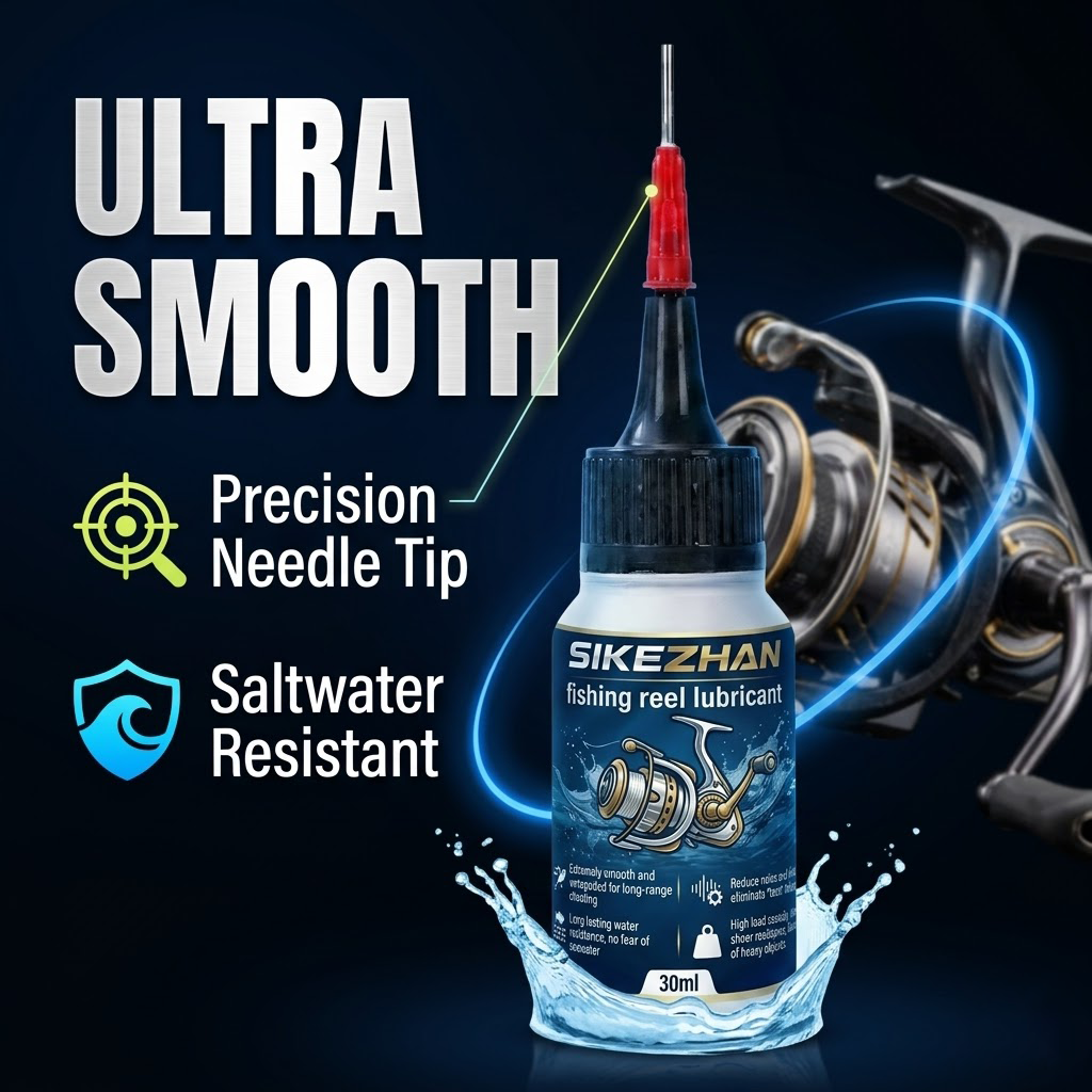 Fishing Reel Oil and Grease Lu - Reel Lubricant reseña y precio