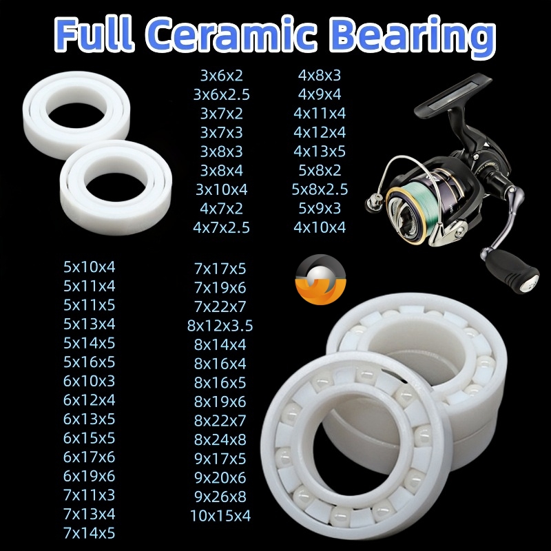 1pc MR84CE Full Zirconia Ceram - Fly Reel reseña y precio