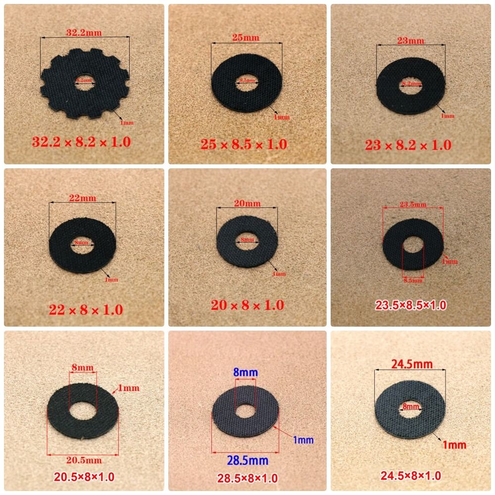 1mm Carbon Fiber Drag Washers  - Reel Repair Kit reseña y precio