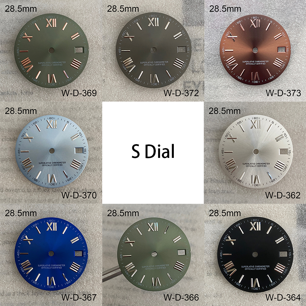 28.5mm S Logo Rome Dial Fit NH - Reel Case reseña y precio