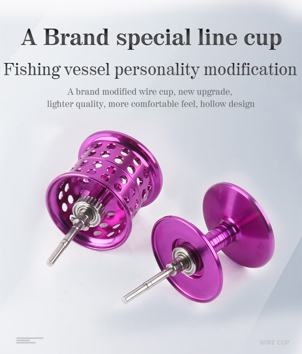 DIY Baitcasting Fishing Reel S - Reel Spare Spool reseña y precio