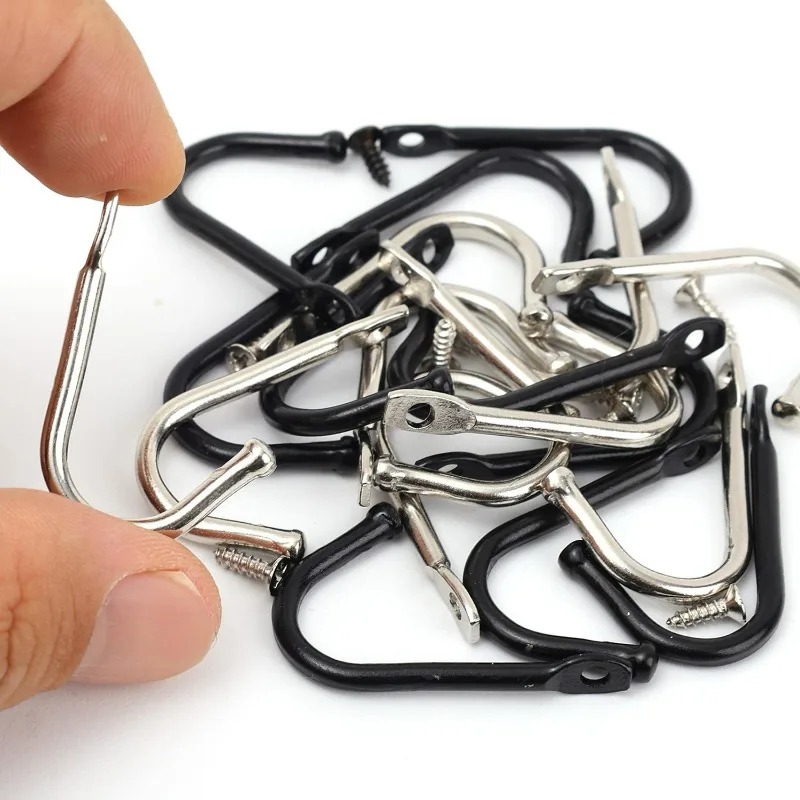 50/5Set J-shaped Metal Wall Ho - Reel Bag reseña y precio