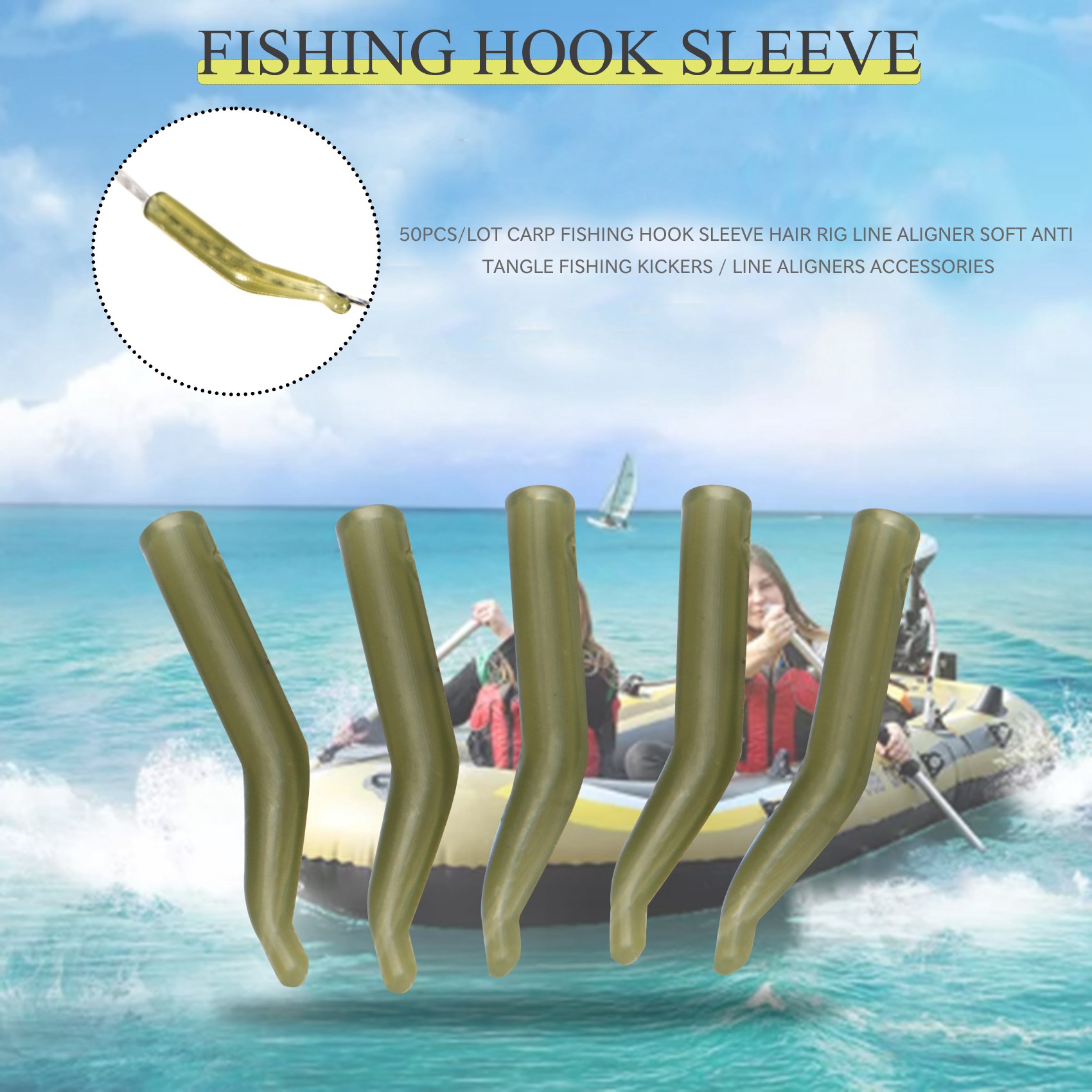 50Pcs/Lot Carp Fishing Hook Sl - Baitcasting Reel reseña y precio