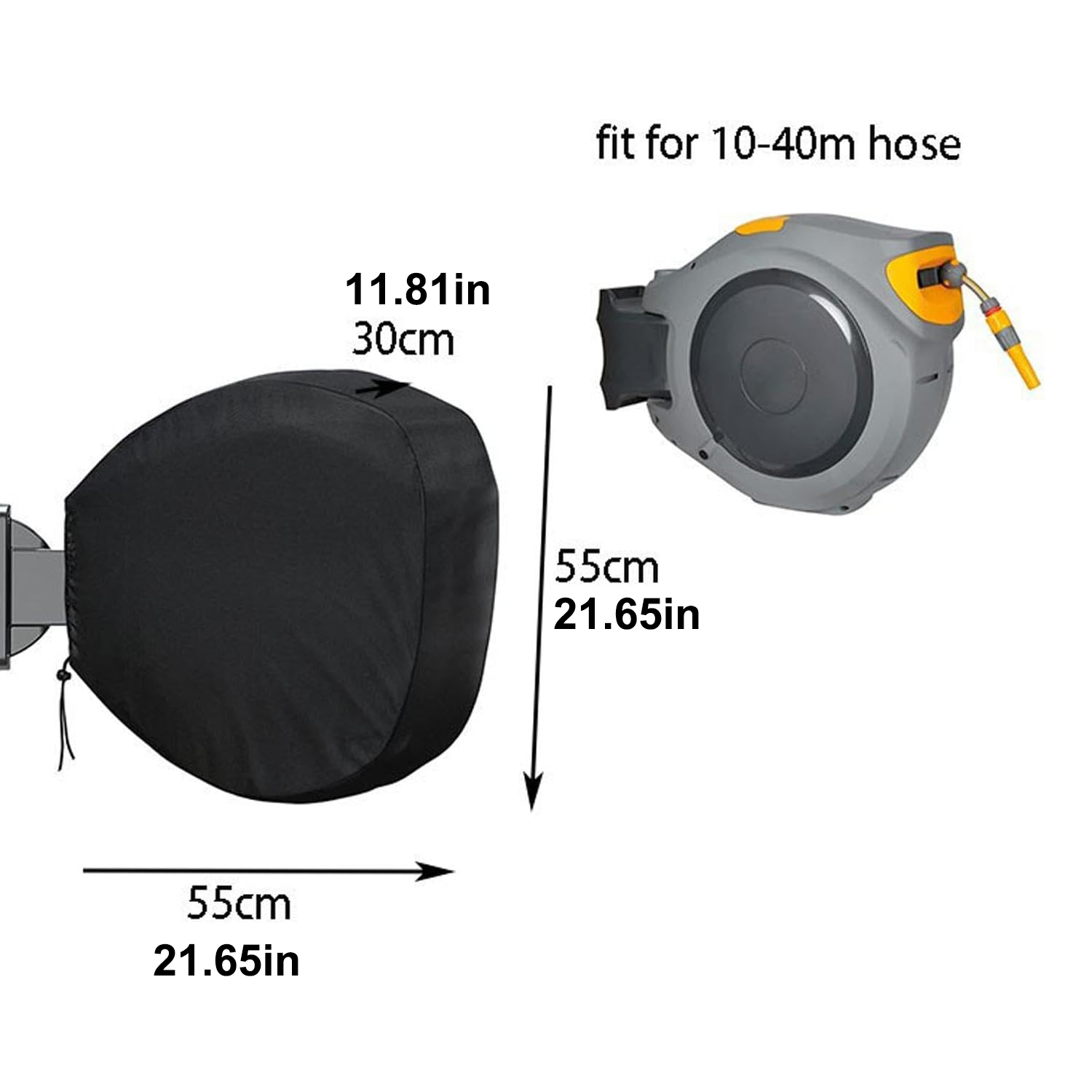 Garden Wall Mounted Hose Stora - Reel Cover reseña y precio