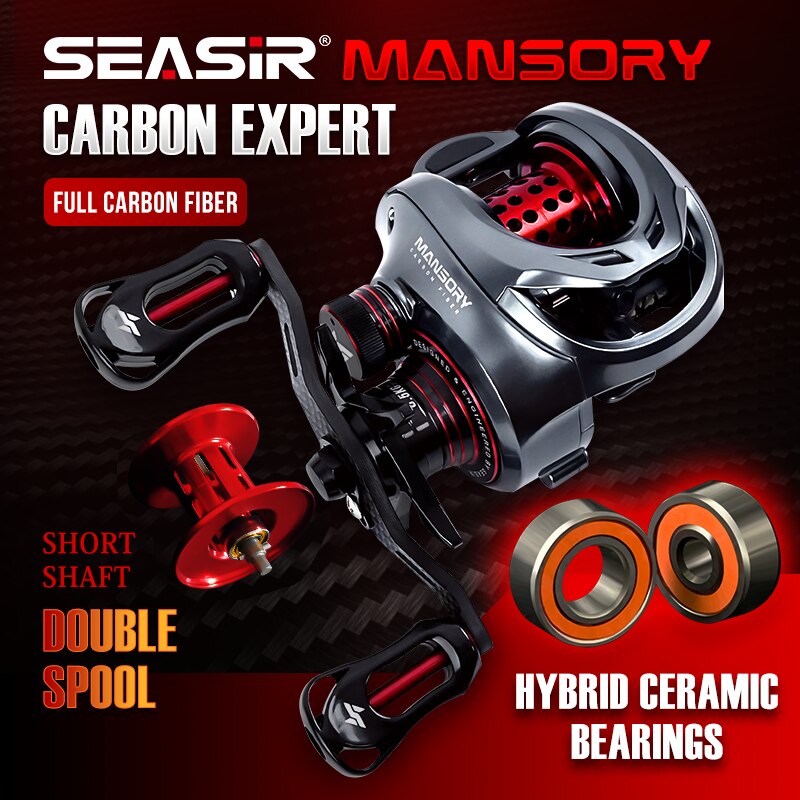 Seasir Mansory Baitcasting Fis - Ice Fishing Reel reseña y precio