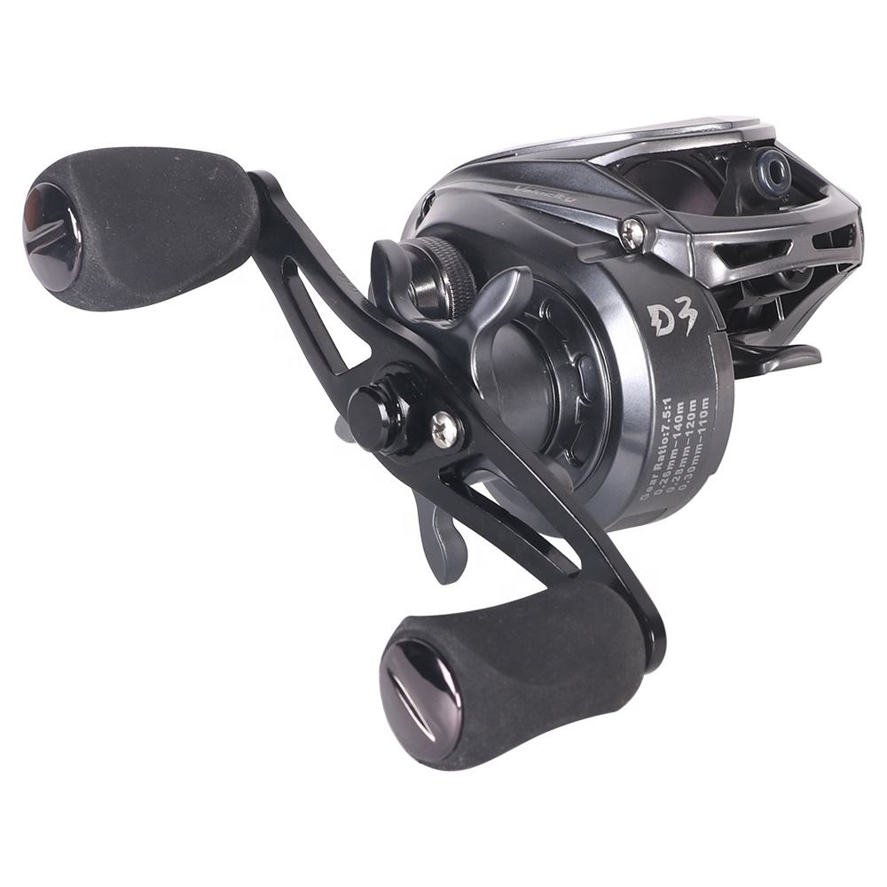 7.5:1 Gear Ratio Baitcasting R - Trolling Reel reseña y precio
