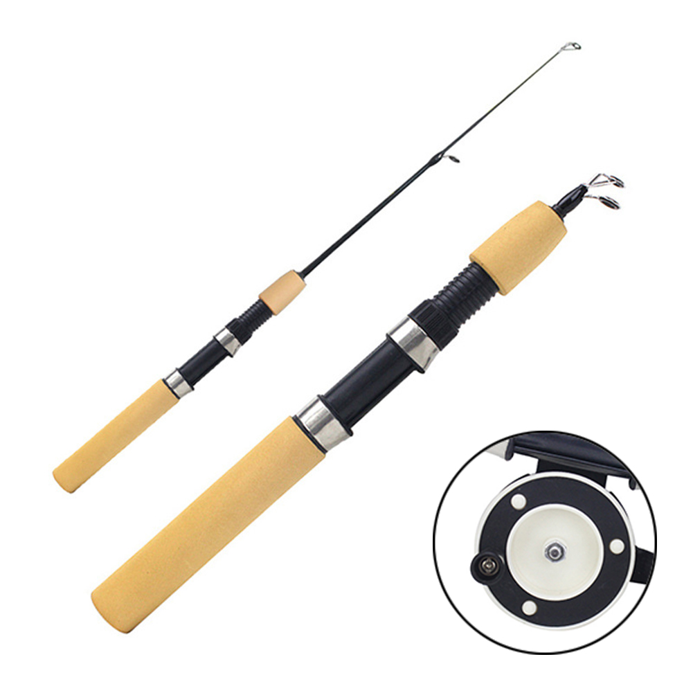 Ice Fishing Rod Portable Spinn - Ice Fishing Reel reseña y precio