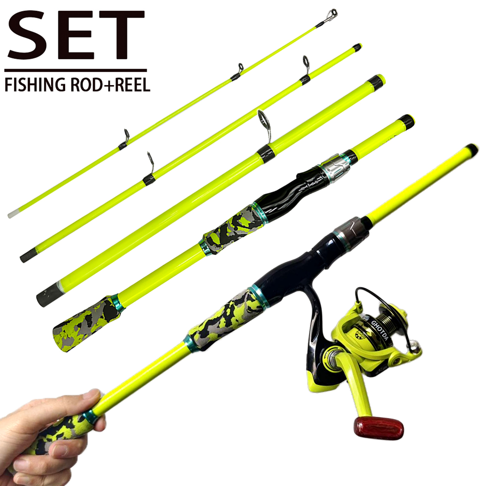 Spincasting Fishing Rod Combo  - Spincast Reel reseña y precio