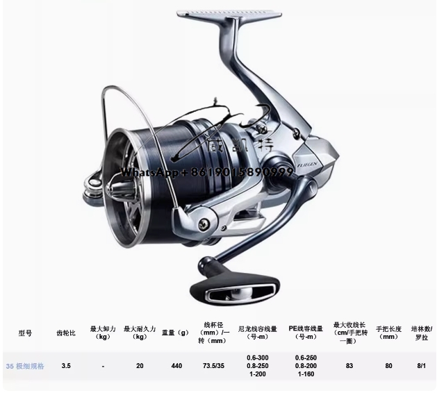 High Quality Lightweight Surf  - Surf Reel reseña y precio