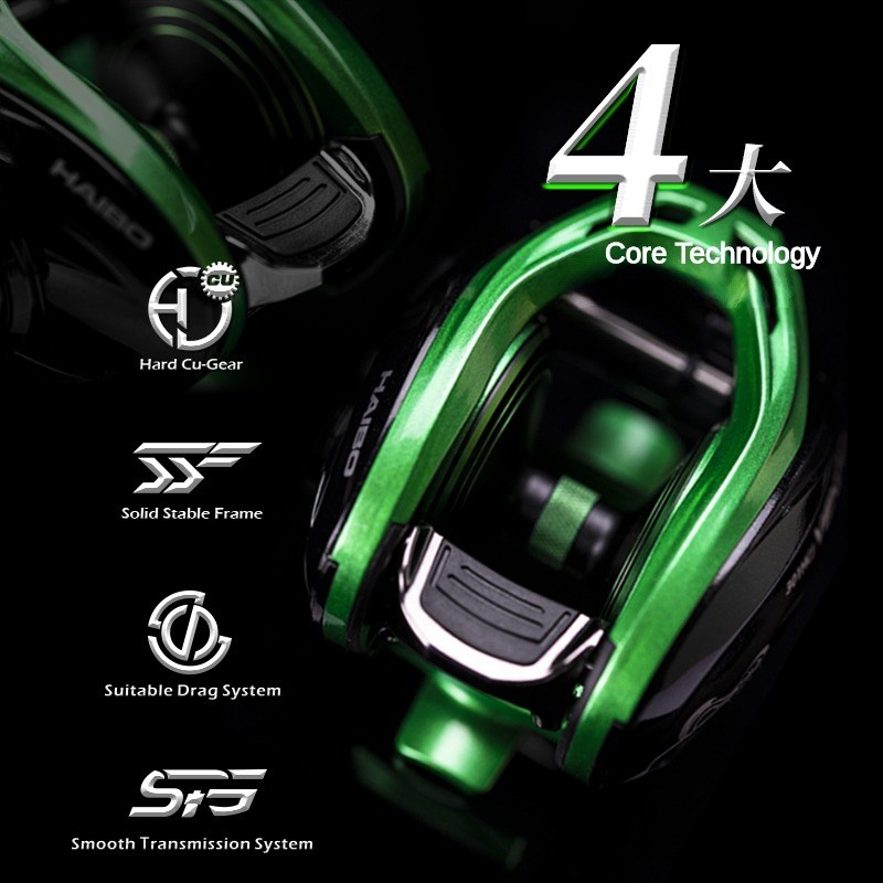 HAIBO VENOM Anti-saltwater Fis - Ice Fishing Reel reseña y precio