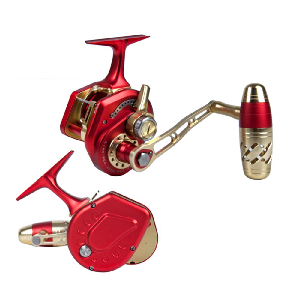 Red 70lbs Offshore 11BB Metal  - Baitcasting Reel reseña y precio