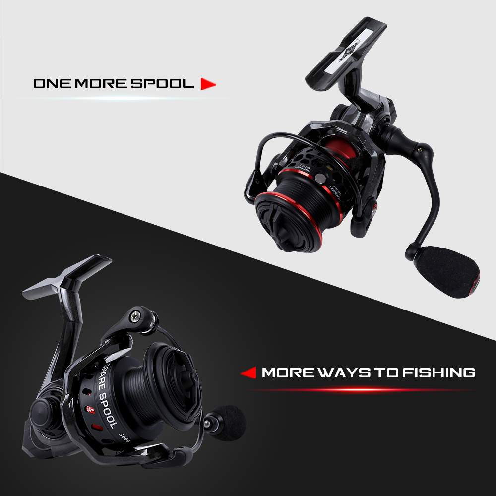 MIFINE CARBON Ultralight Spinn - Reel Spare Spool reseña y precio