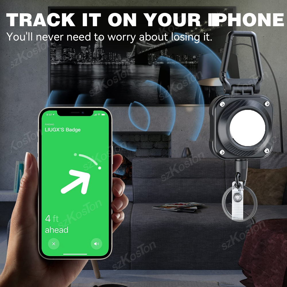 Retractable Keychain for Apple - Reel Cover reseña y precio