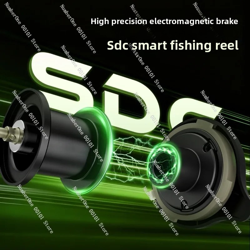 Electronic Magnetic Brake Fish - Electric Reel reseña y precio
