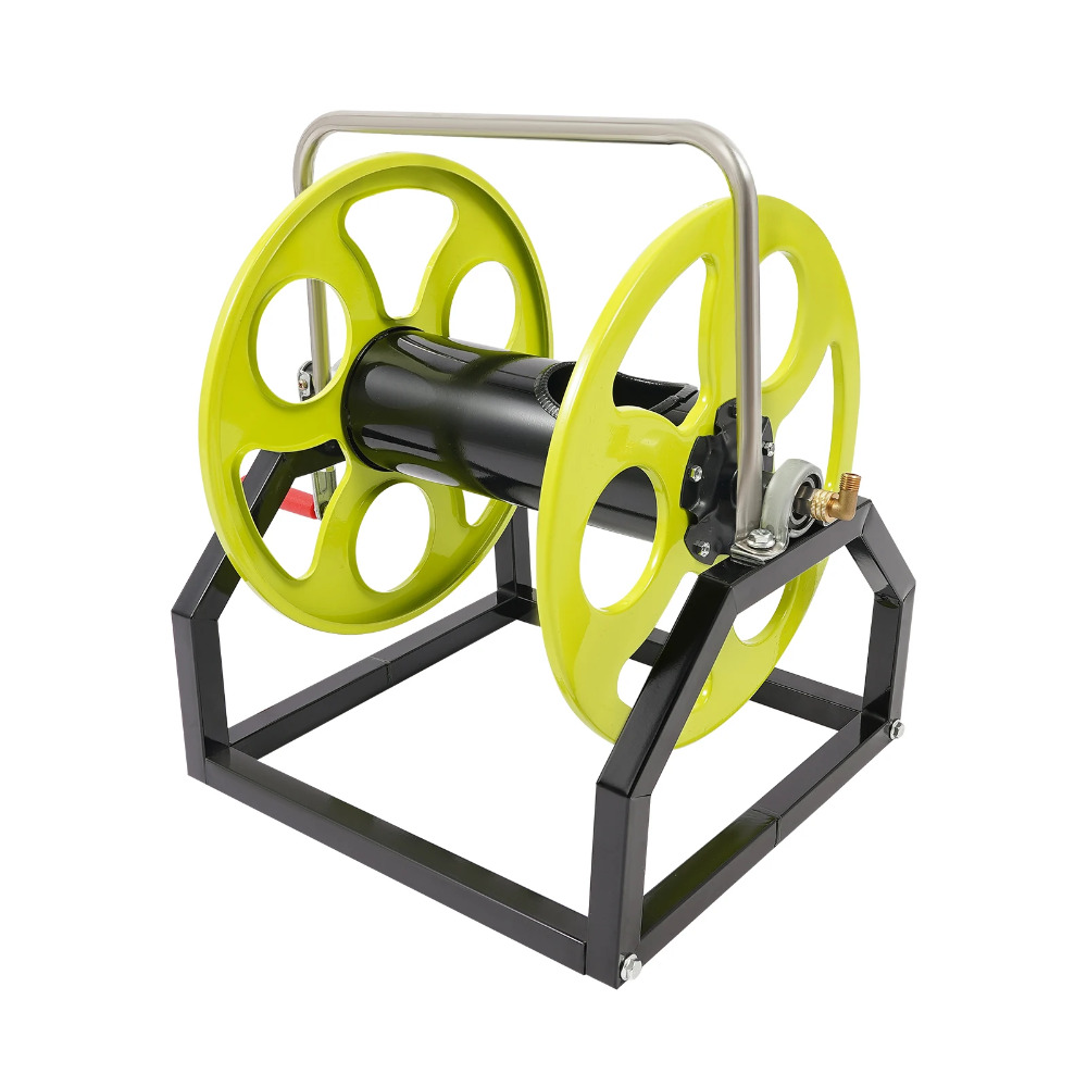 Garden Hose Reel, 360° Wall Mo - Reel Handle reseña y precio