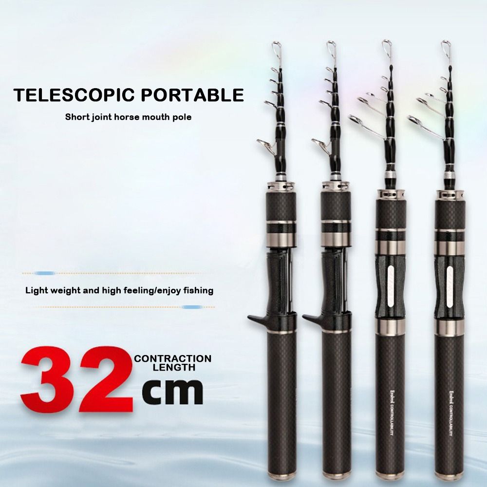 1.5m-1.8m Fishing Pole Rod Set - Spincast Reel reseña y precio