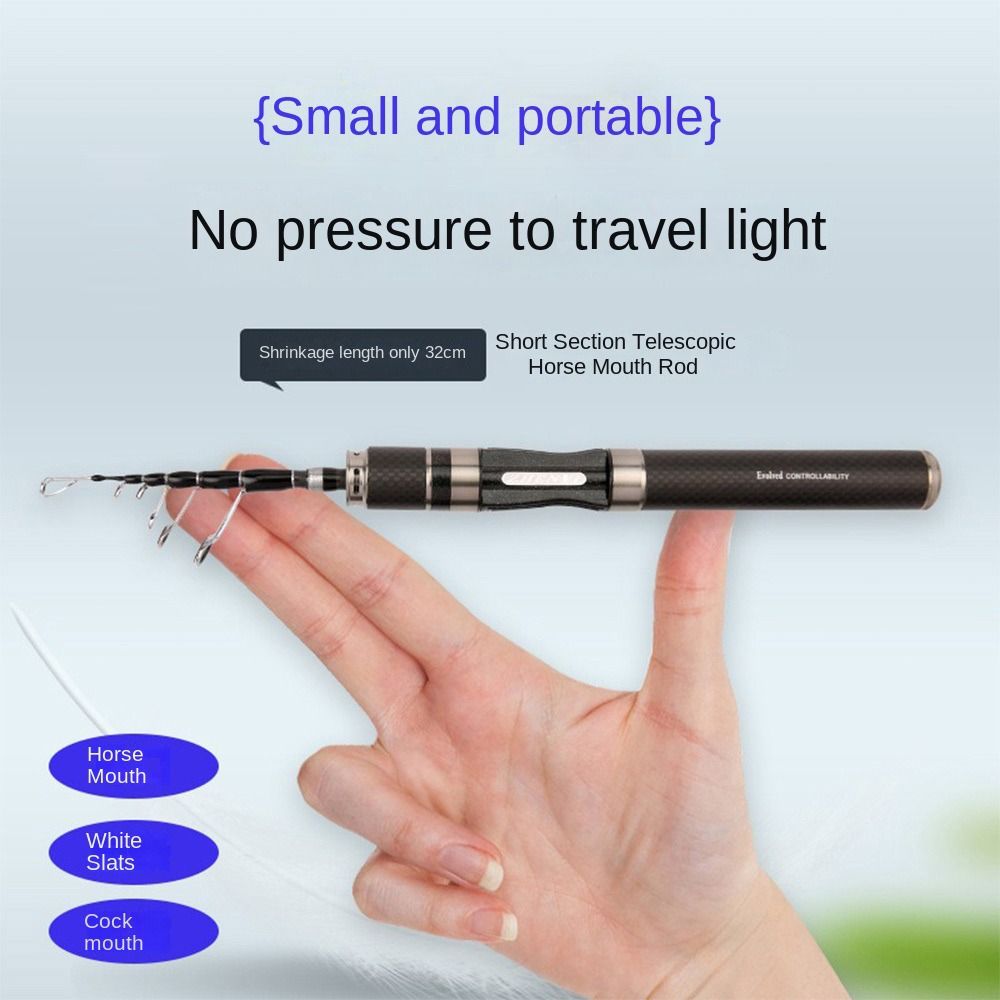 1.5m-1.8m Fishing Pole Rod Set - Spincast Reel reseña y precio