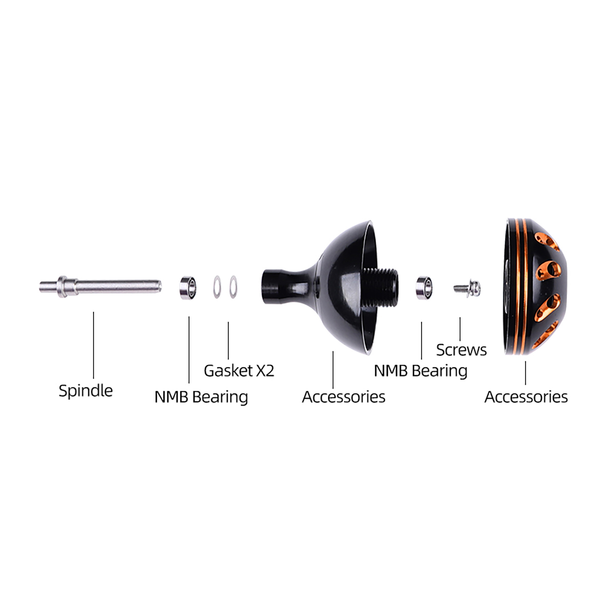 ROLLFISH 1PC Fishing Reel Hand - Reel Handle reseña y precio