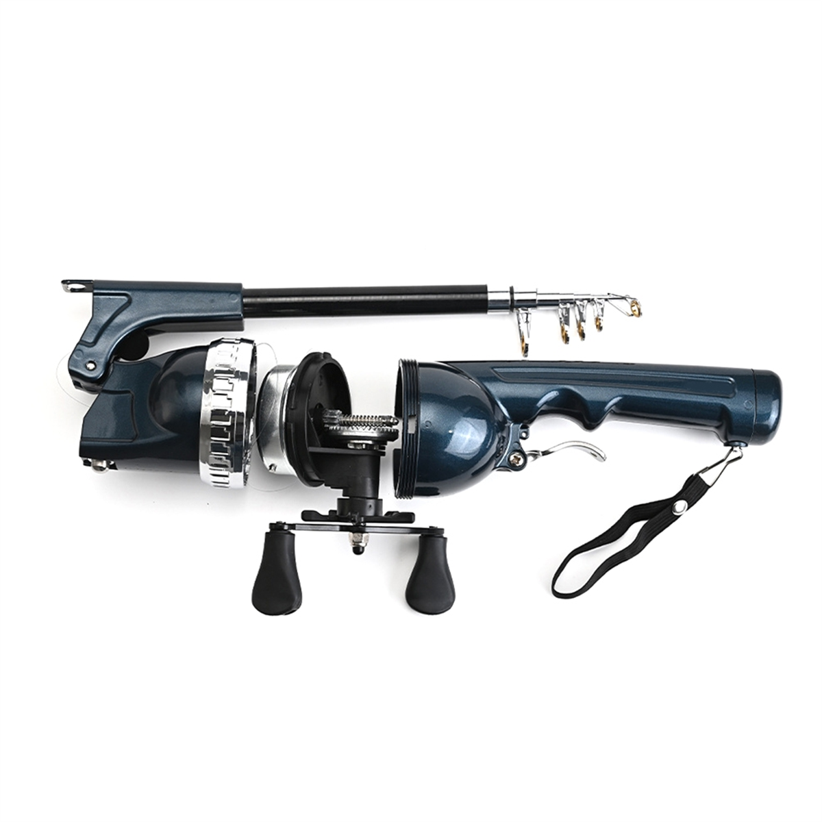X59A_Portable Folding Fishing  - Fly Reel reseña y precio