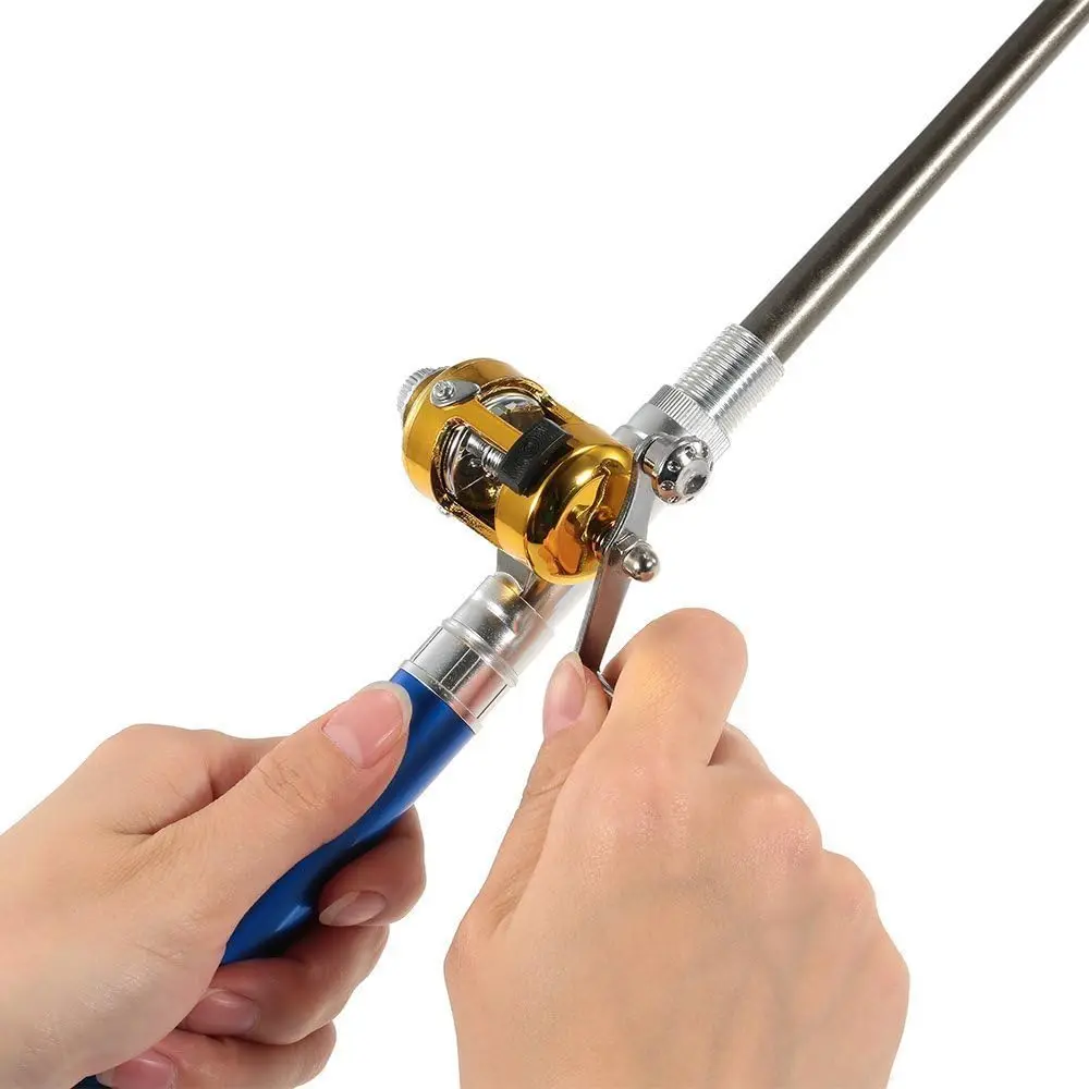 Pocket Ice Fishing Rod & Reel  - Ice Fishing Reel reseña y precio