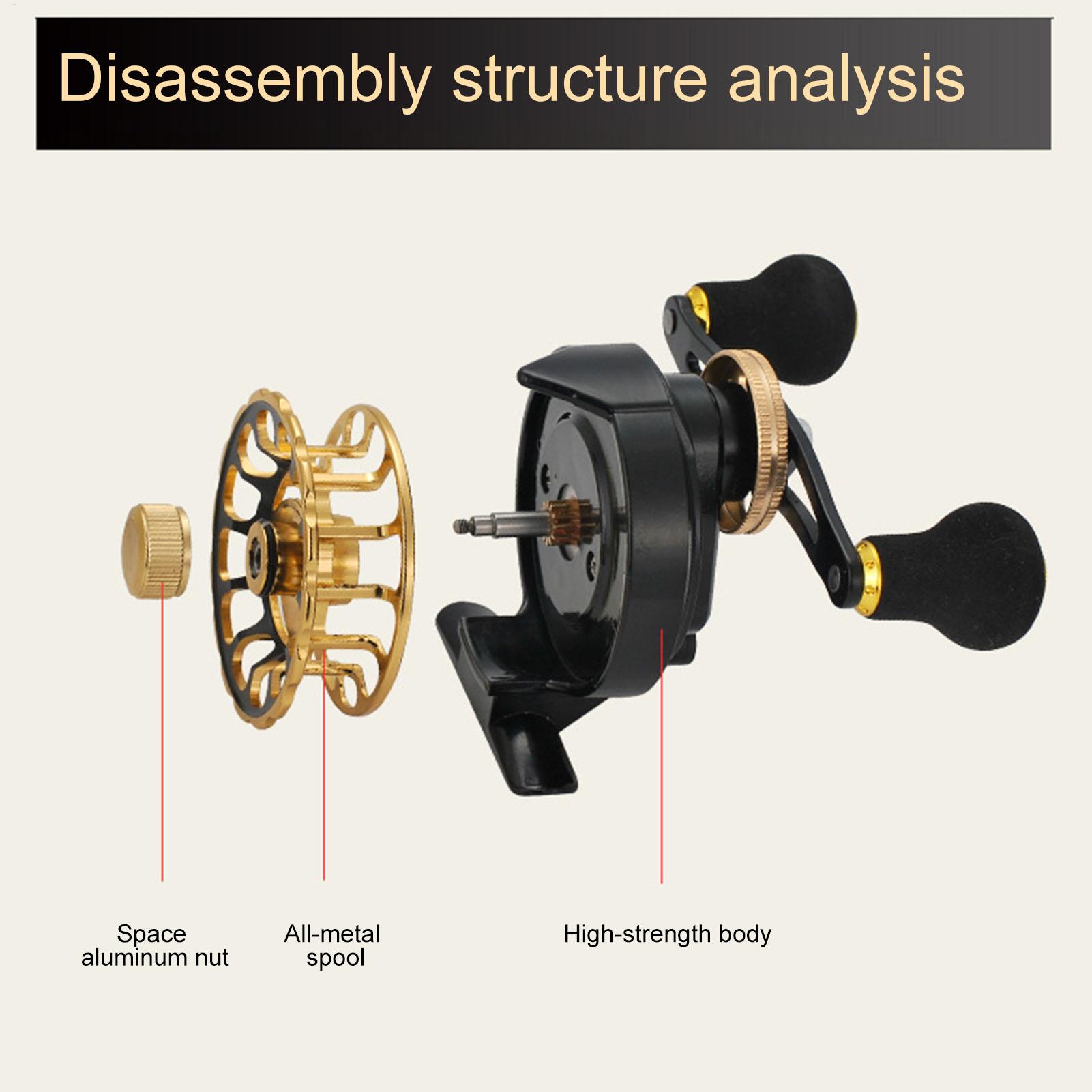 Winter Fishing Reel Raft Fishi - Ice Fishing Reel reseña y precio