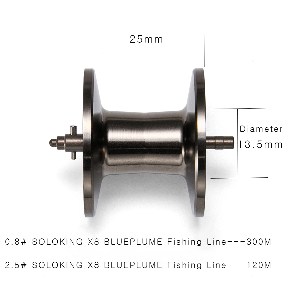 SOLOKING ASHMOON Deep Spool 5. - Reel Spare Spool reseña y precio