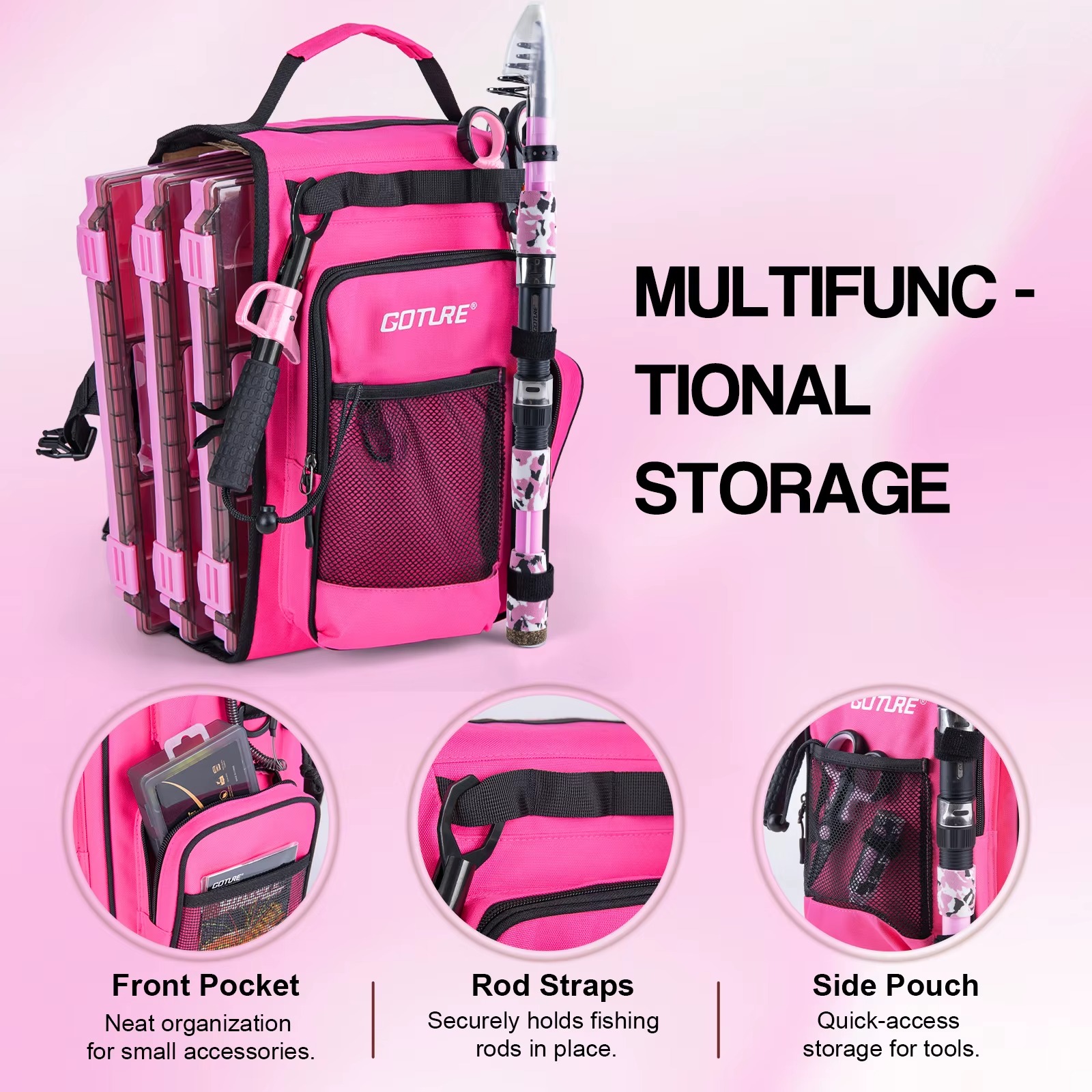 Goture All-in-One Fishing Comb - Reel Bag reseña y precio