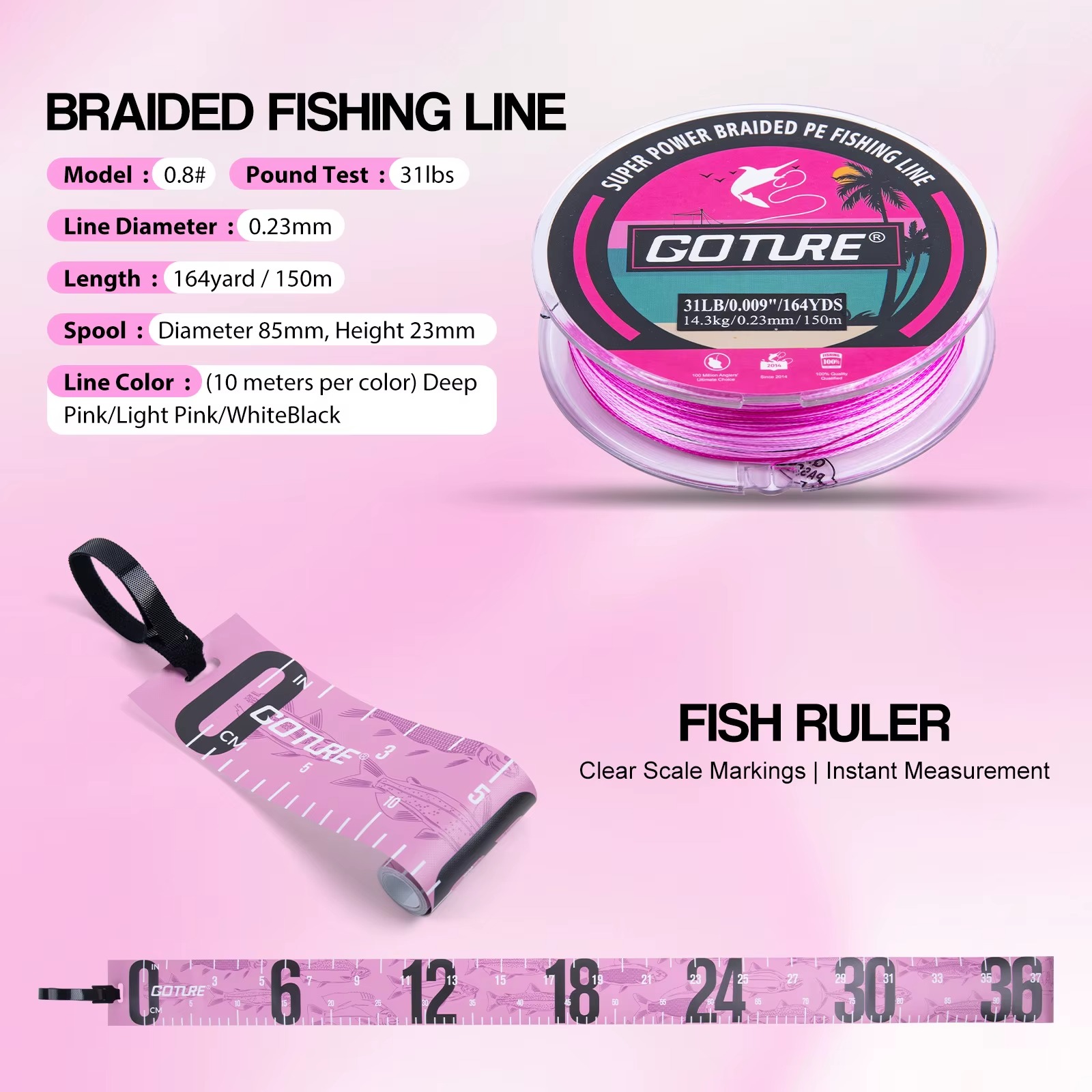 Goture All-in-One Fishing Comb - Reel Bag reseña y precio
