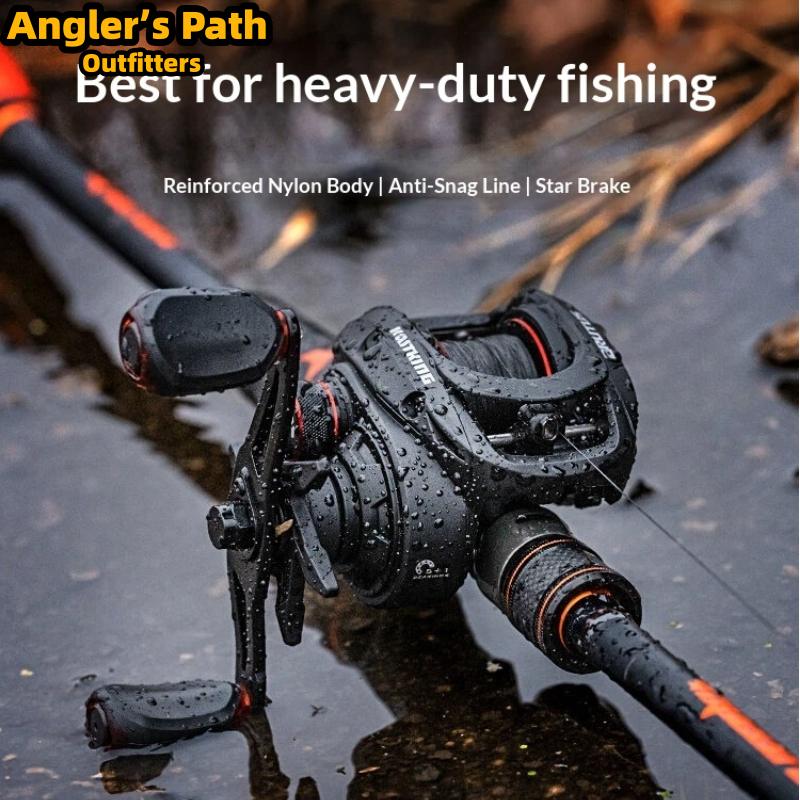 KastKing Brutus Baitcasting Fi - Trolling Reel reseña y precio