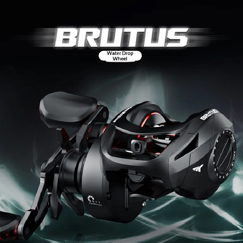 KastKing Brutus Baitcasting Fi - Trolling Reel reseña y precio