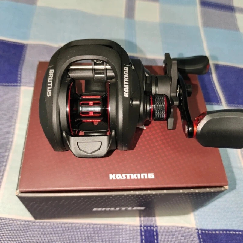 KastKing Brutus Baitcasting Fi - Trolling Reel reseña y precio