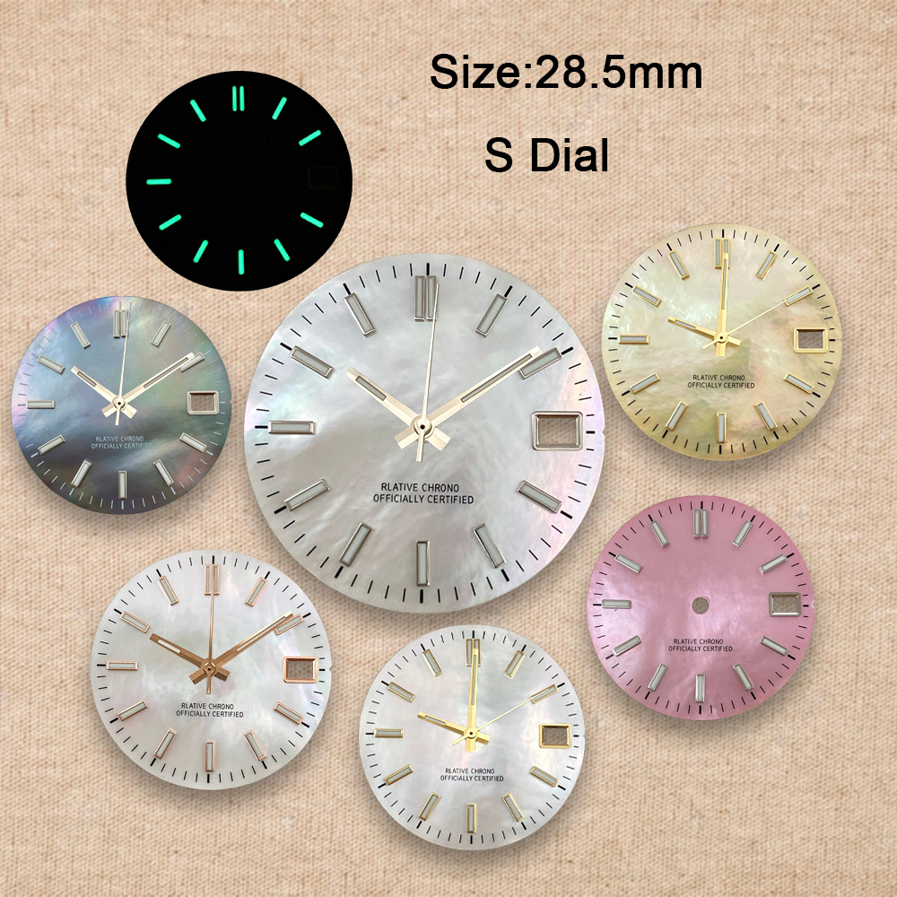 New 28.5mm S Logo NH35 Dial Lo - Reel Case reseña y precio