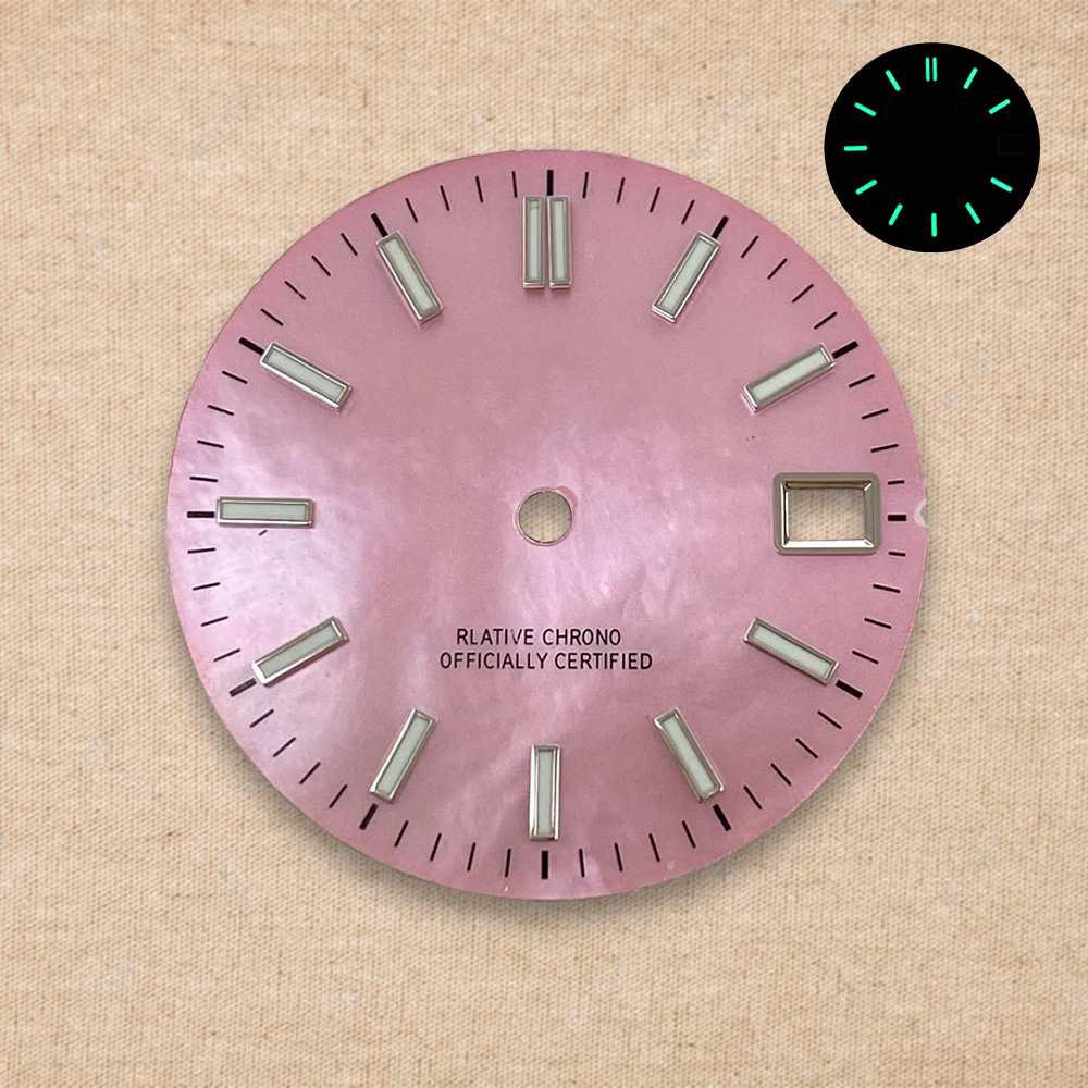 New 28.5mm S Logo NH35 Dial Lo - Reel Case reseña y precio