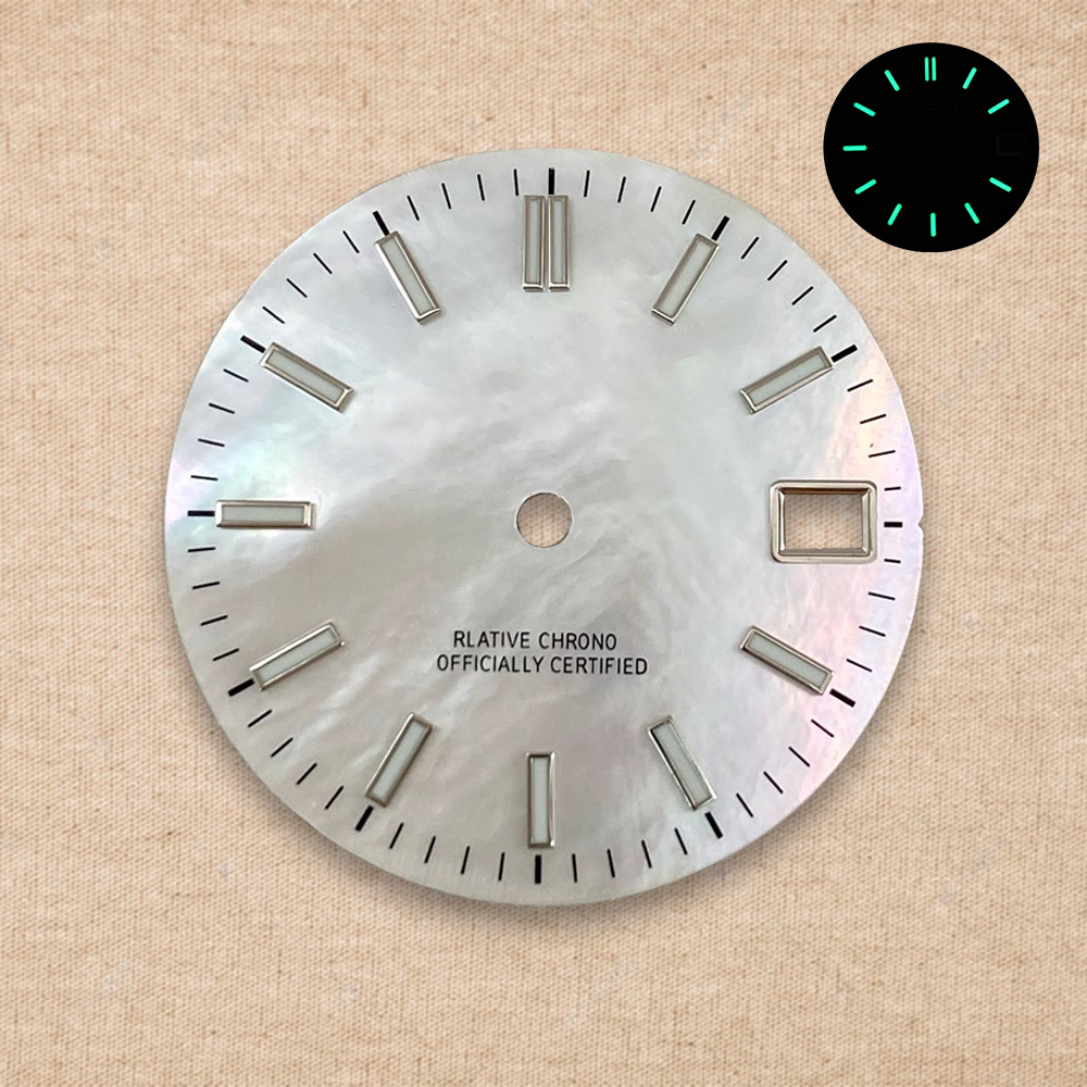 New 28.5mm S Logo NH35 Dial Lo - Reel Case reseña y precio