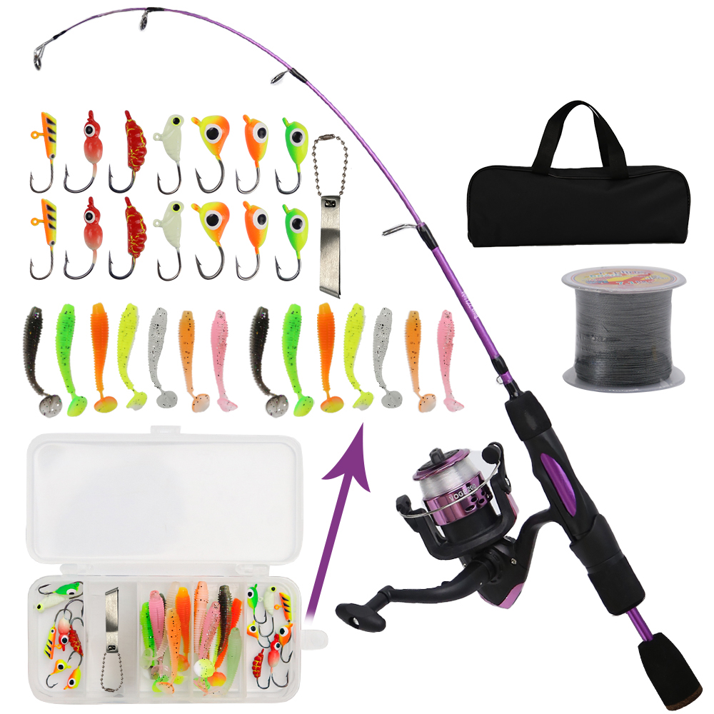 Ice Fishing Rod Reel Combo 68c - Ice Fishing Reel reseña y precio