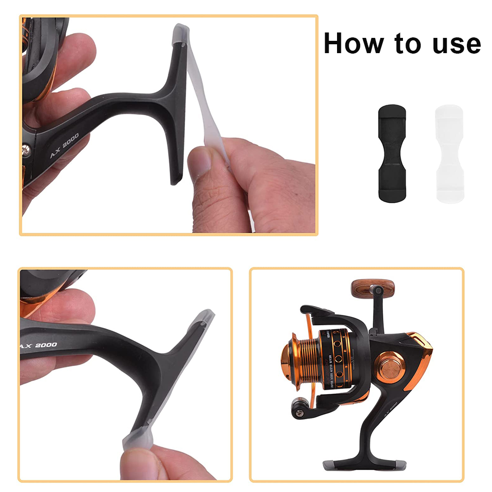 40/100Pcs Rubber Fishing reel  - Trolling Reel reseña y precio