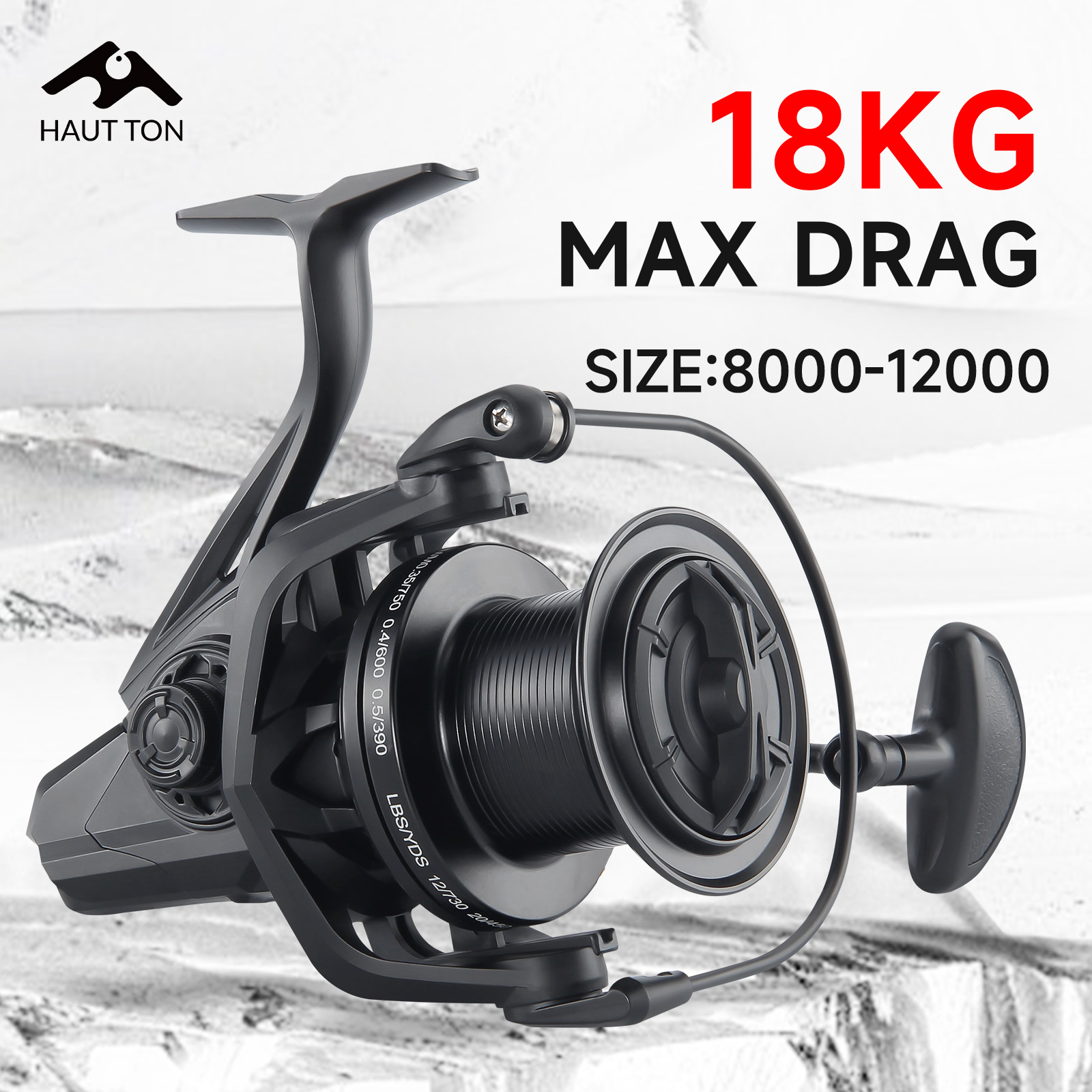 HAUT TON BLACK 12000/14000 Sur - Surf Reel reseña y precio