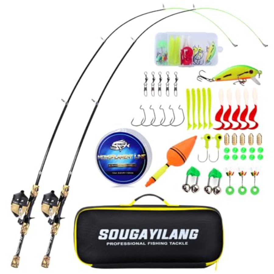 Fishing Rod and Reel Combo, Li - Spincast Reel reseña y precio