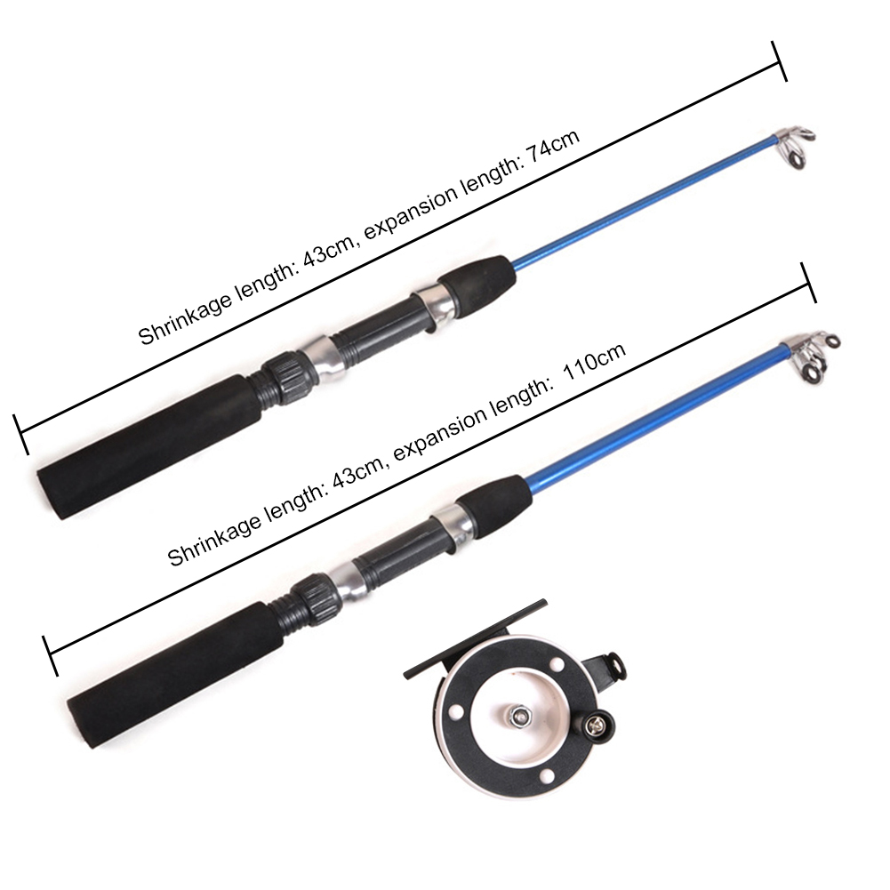 Winter Shrimp Fishing Rod Mini - Ice Fishing Reel reseña y precio