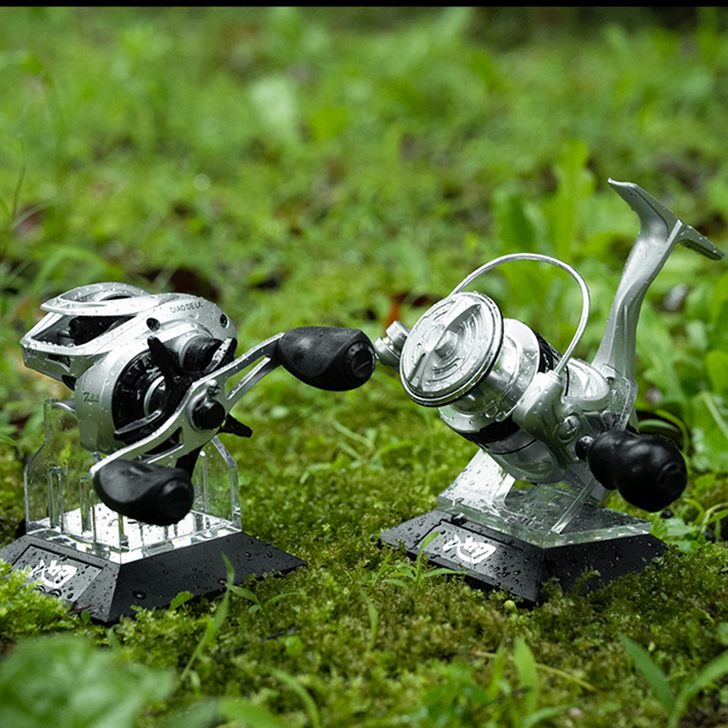 Acrylic Fishing Reel Display H - Fly Reel reseña y precio