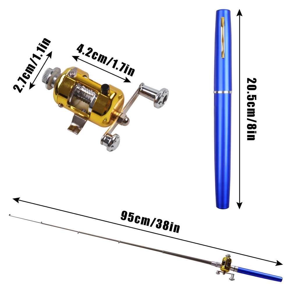Mini ice fishing rod Combo wit - Ice Fishing Reel reseña y precio